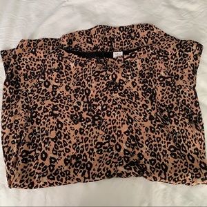 Wilfred Midi Leopard Skirt